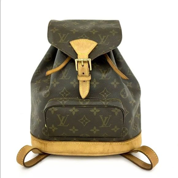 Authentic Louis Vuitton Montsouri Backpack MM - Picture 1 of 10